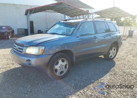 2004 Toyota Highlander Limited V6 z USA, uszkodzony, nr VIN JTEEP21A840057648